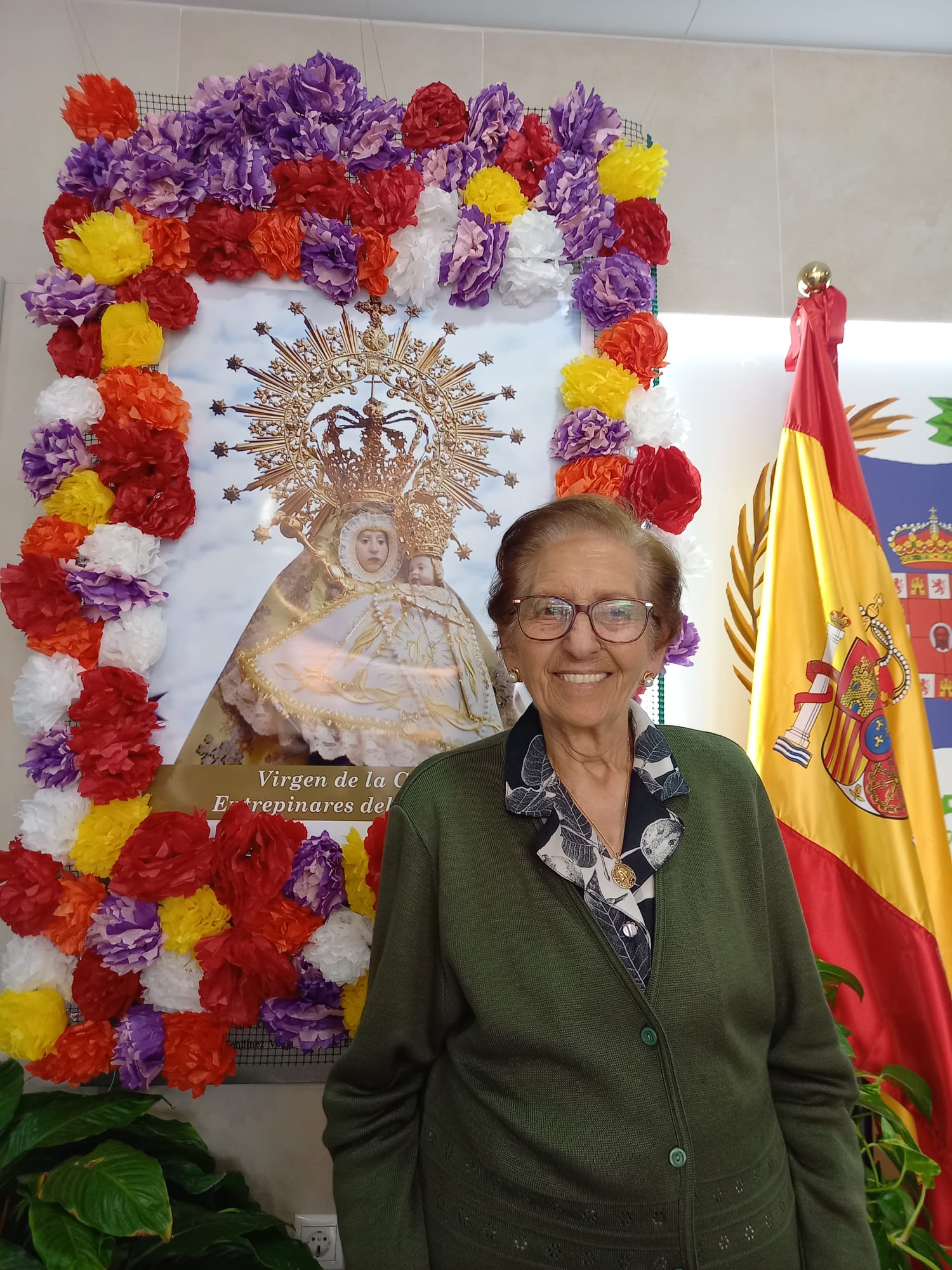 OFRENDA FLORAL VIRGEN DE LA CAPILLA