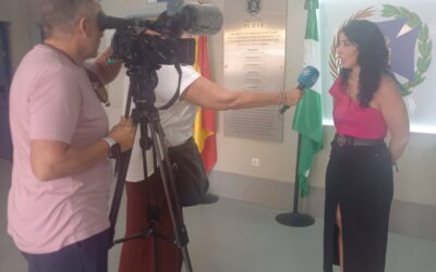 CANAL SUR VISITA LA RESIDENCIA DE MAYORES DEL ILUSTRE COLEGIO OFICIAL DE ENFERMERÍA.