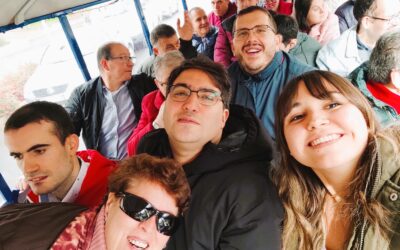 VIAJE EN EL TRENECITO DE NAVIDAD Y VISITA AL BELÉN